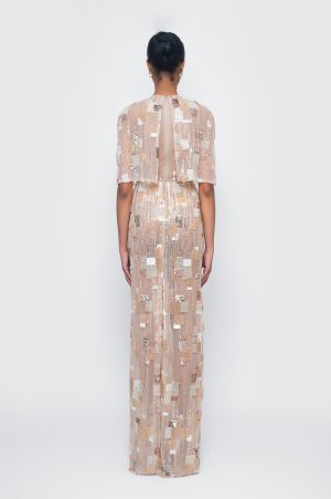 Freeze Poncho Long Dress