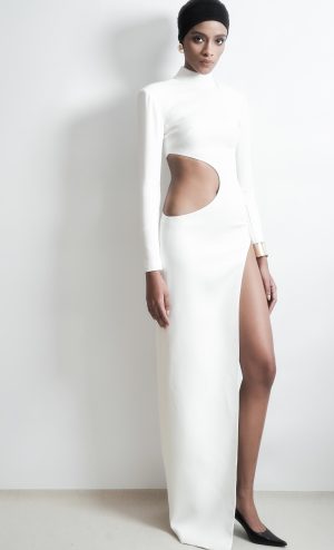 Winding Long Dress