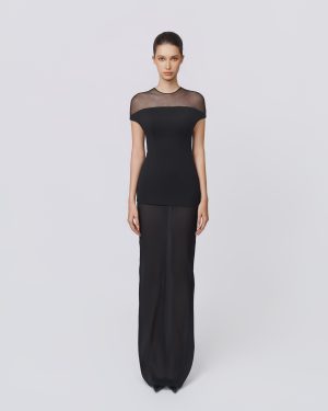 SHADOW VEIL GOWN