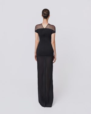 SHADOW VEIL GOWN