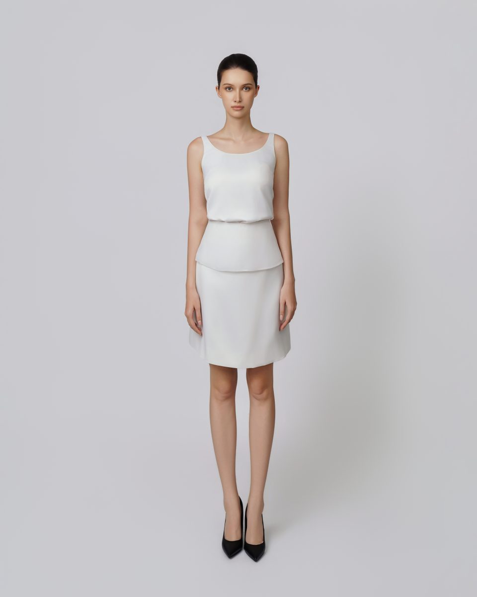 IVORY EDGE DRESS