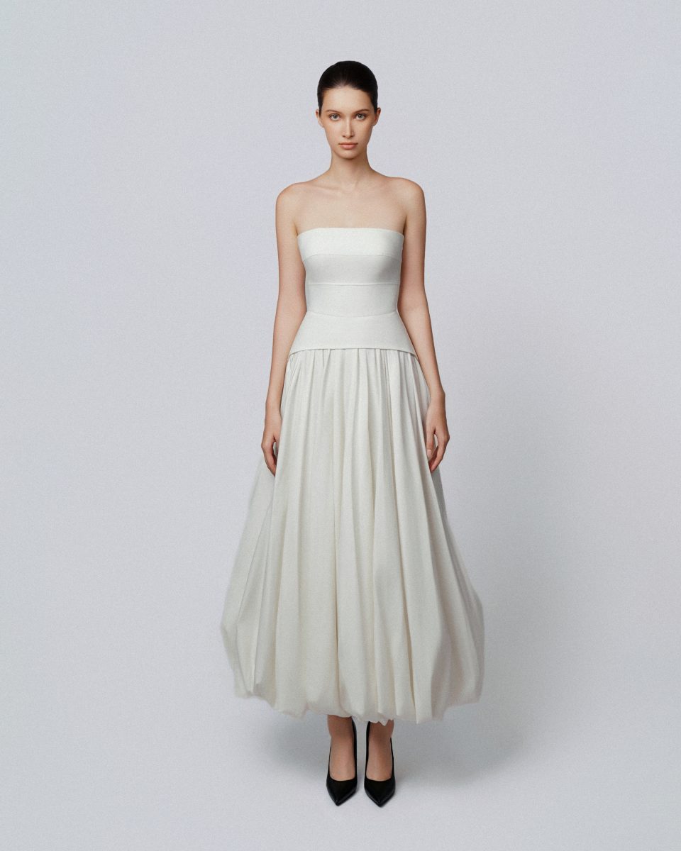 IVORY WHISPER DRESS