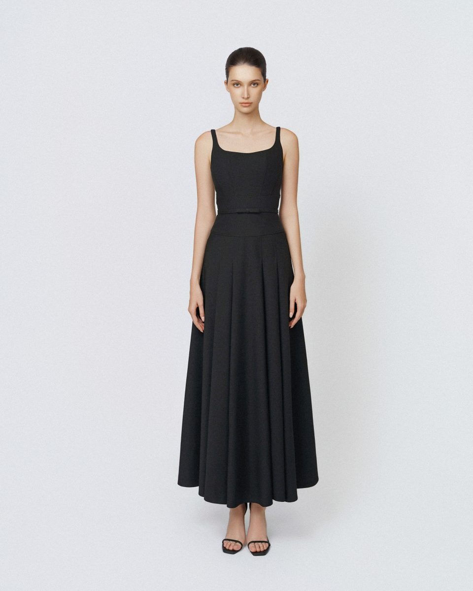 NOIR VEIL DRESS